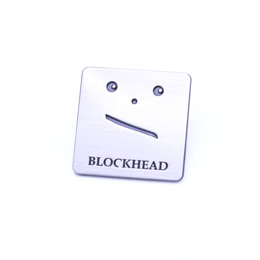 Blockhead Pin